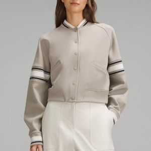 Lululemon Snap Front Varsity Jacket